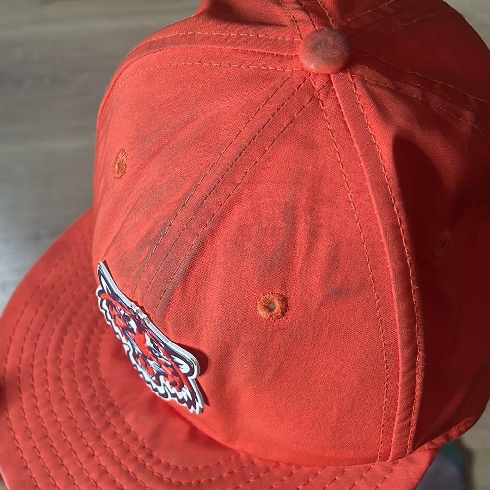 Detroit Tigers 2018‎ Florida Spring Training Hat. Orange. Signs of Wear. 6 7/8 - Picture 5 of 7